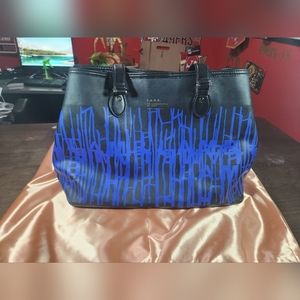 L.a.m.b. bluecabd black tote